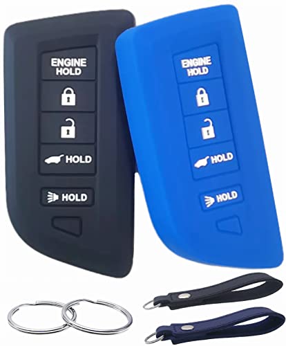 Coque de clé Acura RDX en silicone bicolore idéale pour protéger vos clés de voiture