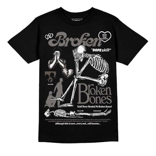 DopeSkill Graphic Tee Cave Stone 4s Streetwear Crewneck Unisex Hypebeast