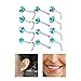 Shurhome 5Pcs Fashionable Nose Piercing Jewelry Set in Alloy L Shape and Hoop with Stylish CZ Daily Casual Wear Comfortable Nose Jewel
