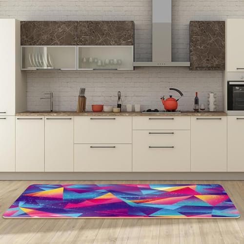 Alfombrillas de cocina antideslizantes VAPOKF lavables set de 2 3