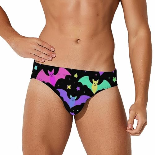 Men's Swimwear Sexy Low Rise Bikini Briefs Quick Dry Swimsuit