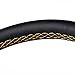 Circuit Performance CP330 Steering Wheel Gold Center with Black Leather and Gold Stitching 350mm Deep Dish