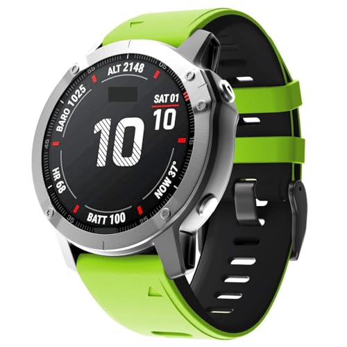 Bracelet de montre de rechange 20 mm compatible Fenix 7S Pro silicone