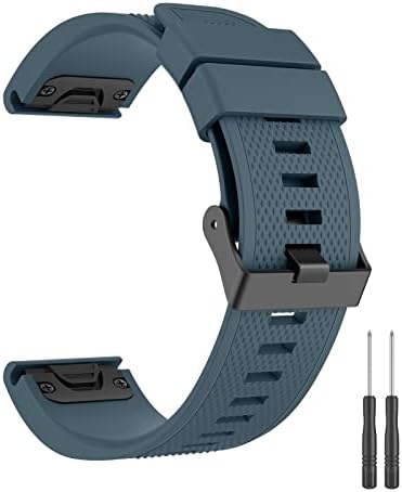 ISABAKE Watch Strap for Garmin Fenix 6/6 Pro, Fenix 5/5 Plus, Forerunner 935, Forerunner 945, Approach S60, Quatix 5 QuickFit Strap 22 mm Replacement Strap