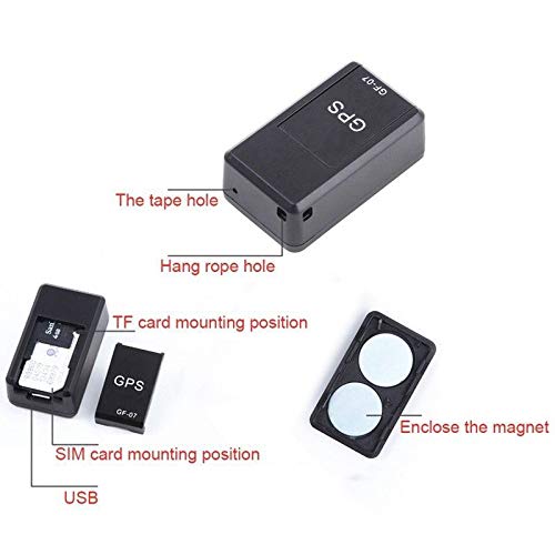 GF-07 Mini Gravador Escuta e Localizador LBS GSM GF07 (função localizador não é muito precisa e depe
