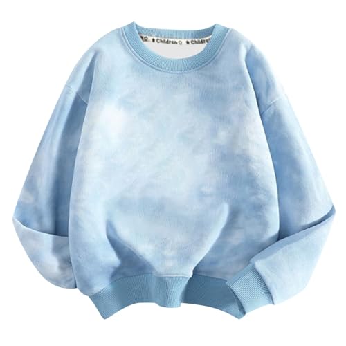 トレーナー キッズ スポーツ 綿 トップス カジュアル パーカー キッズ 男の子 ロングTシャツ 子供服 女の子 長袖 秋冬 厚手 柔らか 上着 丸襟 春秋冬 絣染め お洒落 おしゃれ ゆったり シンプル 普段着 通園 通学