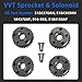 3.6 Engine Rebuild Timing Chain Kit w/VVT Sprocket Oil Water Pump For Jeep Wrangler Chrysler 200 Dodge Ram 1500 3.6L V6 2011-2016 5184352AF 5184369AH 5184370AH 68087340AA 68252670AA