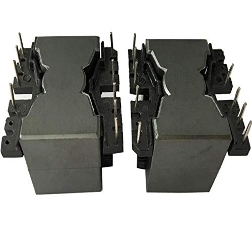 6sets Electronics Transformer ferrite core PQ2620 with 6+6pin Inductor ferrite RF Choke ferrite Bead MnZn PC40