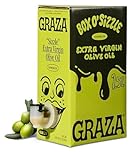 Graza Sizzle Extra Virgin Olive Oil, Cooking Oil - High Polyphenol Peak Harvest EVOO Cooking Oil in a Box - Single Origin Olive Oils from Spain - 51 Fl Oz (1.5L)