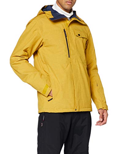 Preisvergleich Produktbild Salomon Herren POWDERSTASH JKT M Jacke, Lemon Curry / Nachthimmel, Small