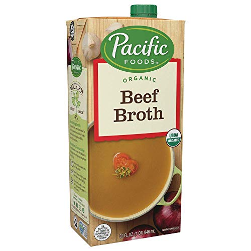 Pacific Foods Organic Beef Broth, 32oz, 12-pack