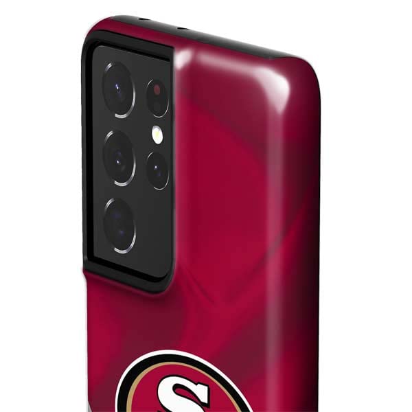 Skinit Pro Phone Case Compatible with Samsung Galaxy S21 Ultra 5G - Officially Licensed NFL San Francisco 49ers Design
