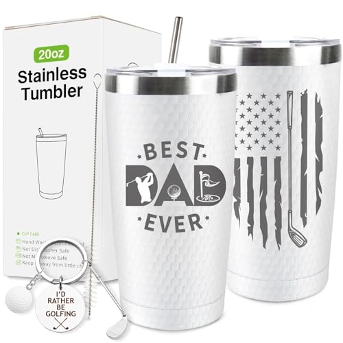 Cuploov Father'S Day Golf Gifts Tumbler Cup