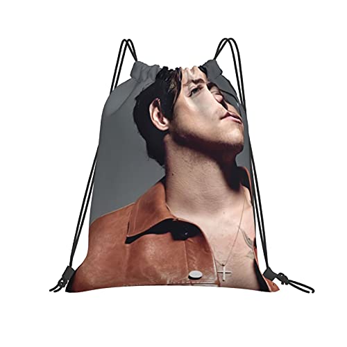 Yoohome Bolsa de deporte Harry Styles, con cordón, para hombre y mujer, con cordón, para gimnasia,...