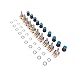 ANGEEK 10 stücke WH148 B50K Dual-Stereo-6-Pin-Potentiometer mit Muttern Und Scheiben MI 4 günstig Kaufen-ANGEEK 10 stücke WH148 B50K Dual-Stereo-6-Pin-Potentiometer mit Muttern Und Scheiben
