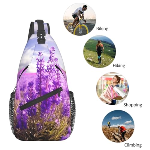 Bolso tipo bandolera unisex negro para viaje miniatura 5