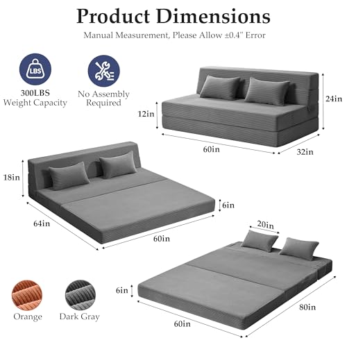 Youzi Folding Sofa Bed - Image 3