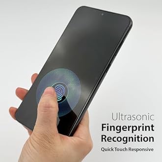 Whitestone DOME EA [Enhanced Easy Installation] Tempered Glass Screen Protector for Galaxy S24 [2Pack]