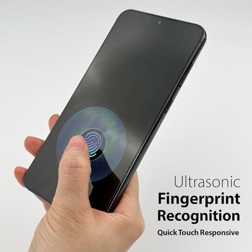 DOME GLASS Whitestone EA Glass Screen Protector compatible with Galaxy S24 Ultra [Easy Installation Kit, 9H Tempered Glass] - 2 Pack (S24)