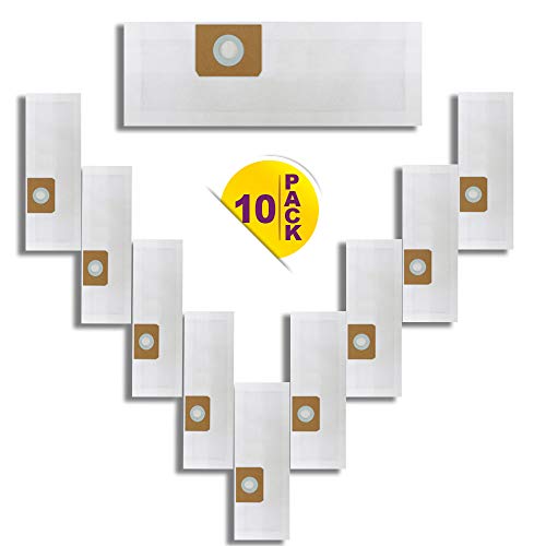 Vacmaster VFDB Staubfilterbeutel, 10 Stück, kompatibel mit Vacmaster-Modellen VF408, VF410P, VF408B, Teilenummer VFDB