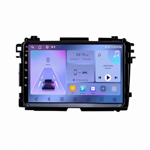 GPS Camping Car Honda Vezel HRV 2013-2020 Autoradio Écran Tactile 8 Cœurs 4G 64G