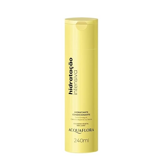 Hidratante Condicionante Sem Enxague Hidratacao Intensiva Acquaflora 240ml