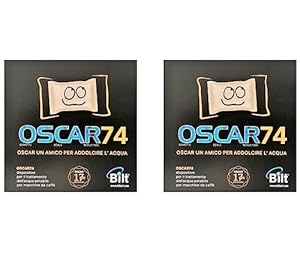 Bilt Oscar Universal-Kalkfilter für Kaffeemaschinen, 2 Stück