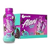 NEW Alani 30g High Protein Shake, Cookies and Cream, Ready to Drink, Naturally Flavored, Gluten Free,160 Calories with 30g Protein per 12 Fl Oz bottle (Cookies and Cream, 6 Pack) REPACKAGED BY *La Belle Nature care*