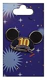 Primera liberación Disney Pin primer lanzamiento 10 años de Pin Trading con orejas 3D Mickey Mouse de la versión 2009