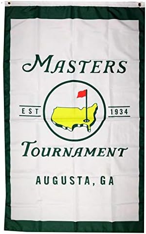 Mountfly Masters PGA Augusta National Golf Club Vertical Flag Banner 3X5 Feet Man Cave