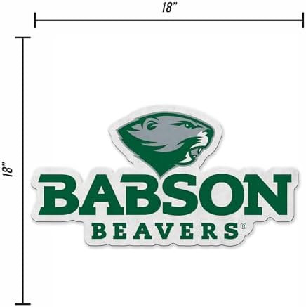 Rico Industries NCAA Babson Beavers Shape Cut Pennant - Home and Living Room Décor - Soft Felt EZ to Hang - Image 4