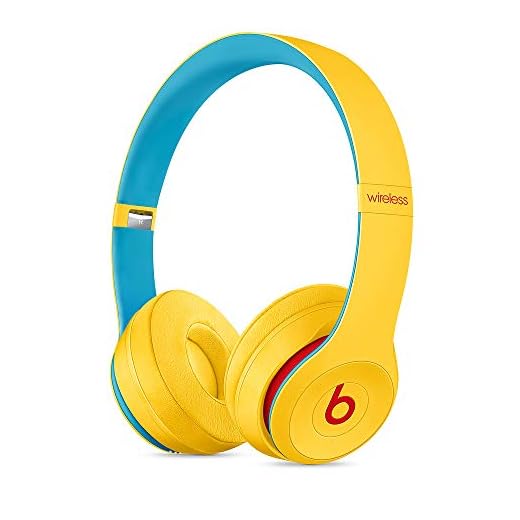 Trådlösa Beats Solo3  on-ear-hörlurar – Apple W1-chippet, Class 1 Bluetooth, 40 timmars lyssning - Club Yellow