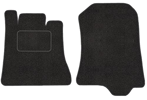 Vorne Velour Fußmatten Satz für Mercedes SL R129-2-teilig - Passgenau