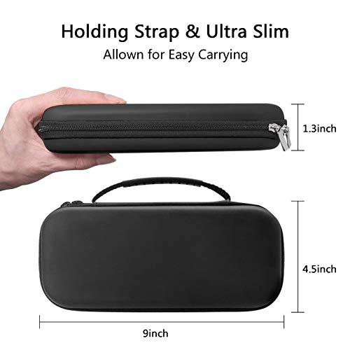 image for HONEST KIN Portable Nintendo Switch Lite Case with 8 Games Cartridges 