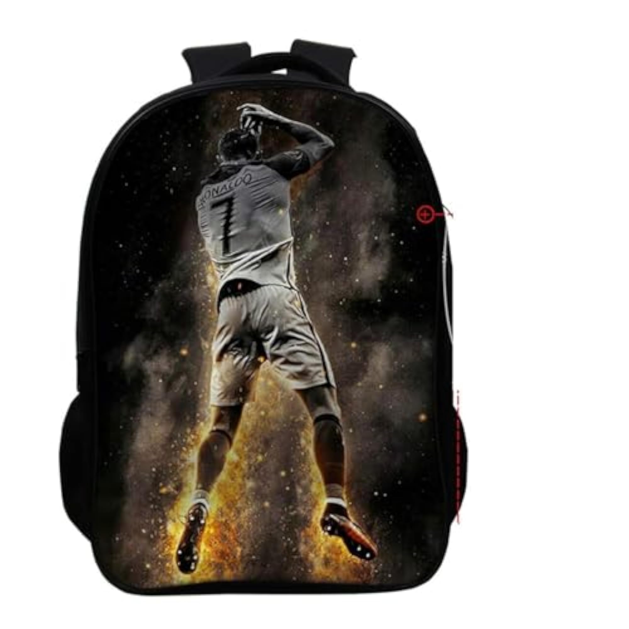 C Ronaldo Fashion School Backpack for Students