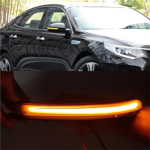 Intermitentes dinámicos LED de espejo retrovisor para Kia Optima K5 TF 2016-2019 5