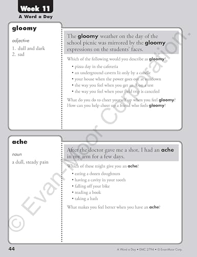A Word a Day, Grade 4 Teacher Edition - Image 6