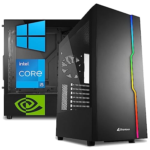 PC GAMING Intel i5 12400F 6 Core 4,40 Ghz - Ram 16 GB DDR4 - SSD M.2 1 TB - nVidia RTX 3050 8 GB - Windows 10/11 Pro