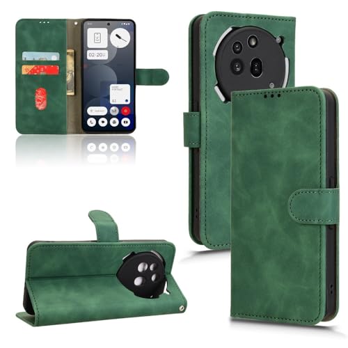 Obrotowa obudowa telefonu z klapką Etui portfelowe kompatybilne z telefonem Nothing 3A Pro z uchwytem na karty, etui z klapką, etui portfelowe ze skóry PU z paskiem na nadgarstek, odporna na wstrząsy
