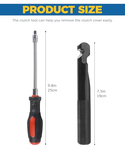 Image of Belt Changing Tool,RZR Tool Kit,Belt Changing Tool with Clutch Cover Removal Tool Kit,Car Accessories Belt Changing Removal Tools Kit,Belt Removal Tool for XP /RZR XP4 1000 /RZR S 900 RZR