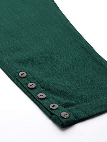 Image of Jaipur Kurti Women's Pleat-Front Regular Pants