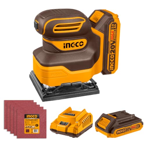 INGCO 20V Cordless Orbital Sander CSHSLI20141