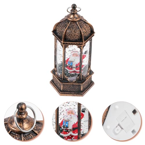 Lámpara hexagonal de Navidad Housoutil para iluminar y decorar tu mesa de comedor 4