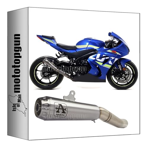 Escape Arrow de titanio elimina peso y calor en Suzuki GSX-R 1000 2017-2020