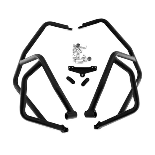 Barres de protection moteur Benelli TRK702 pare carters carénage pare-chocs moto noir