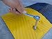 RSB-215MBY-D Par de joroba de velocidad Negro y Amarillo Piezas medias 25x35x5cm...