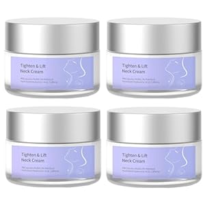 Go Neck Firming Cream,Tighten and Lift Neck Cream,1.7oz,Neck Firming Cream for Tightening Firming Women Fine lines, Loose & Sagging Skin On Face, Neck, Decollete (4PCS)