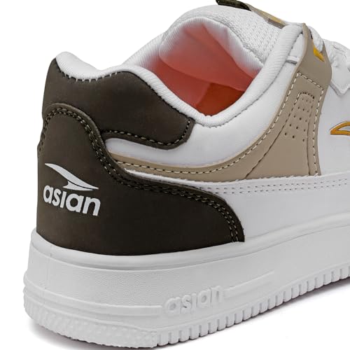 Image of ASIAN Boston-01 Stylish Casual Sneakers for Men & Boys | Cushioned Comfort, Trendy Design, Lace-Up Sneakers