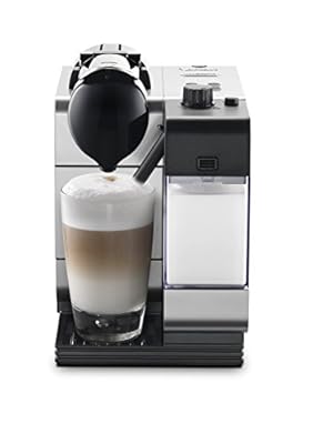 Nespresso Lattissima Plus Coffee and Espresso Machine by DeLonghi, Silver
