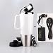 Produktbild Auto-elektrischer Cup, elektrischer Kessel, intelligenter Becher, für Auto 12V, Kapazität 450ML, Edelstahl-Zwischenlage, pp.-Material Shell, Auto und Haus kann benutzt werden ( Color : White )